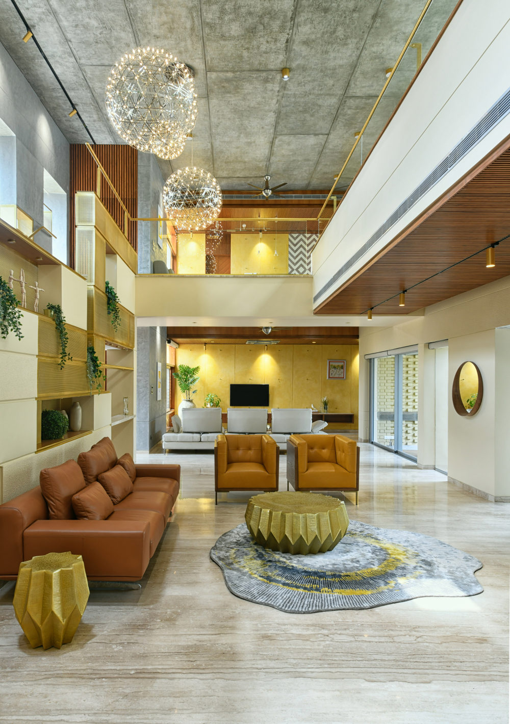 砖面具的房子 · 印度 Hyderabad 的退休住宅设计丨Baba Sashank,Vindhya Guduru-23