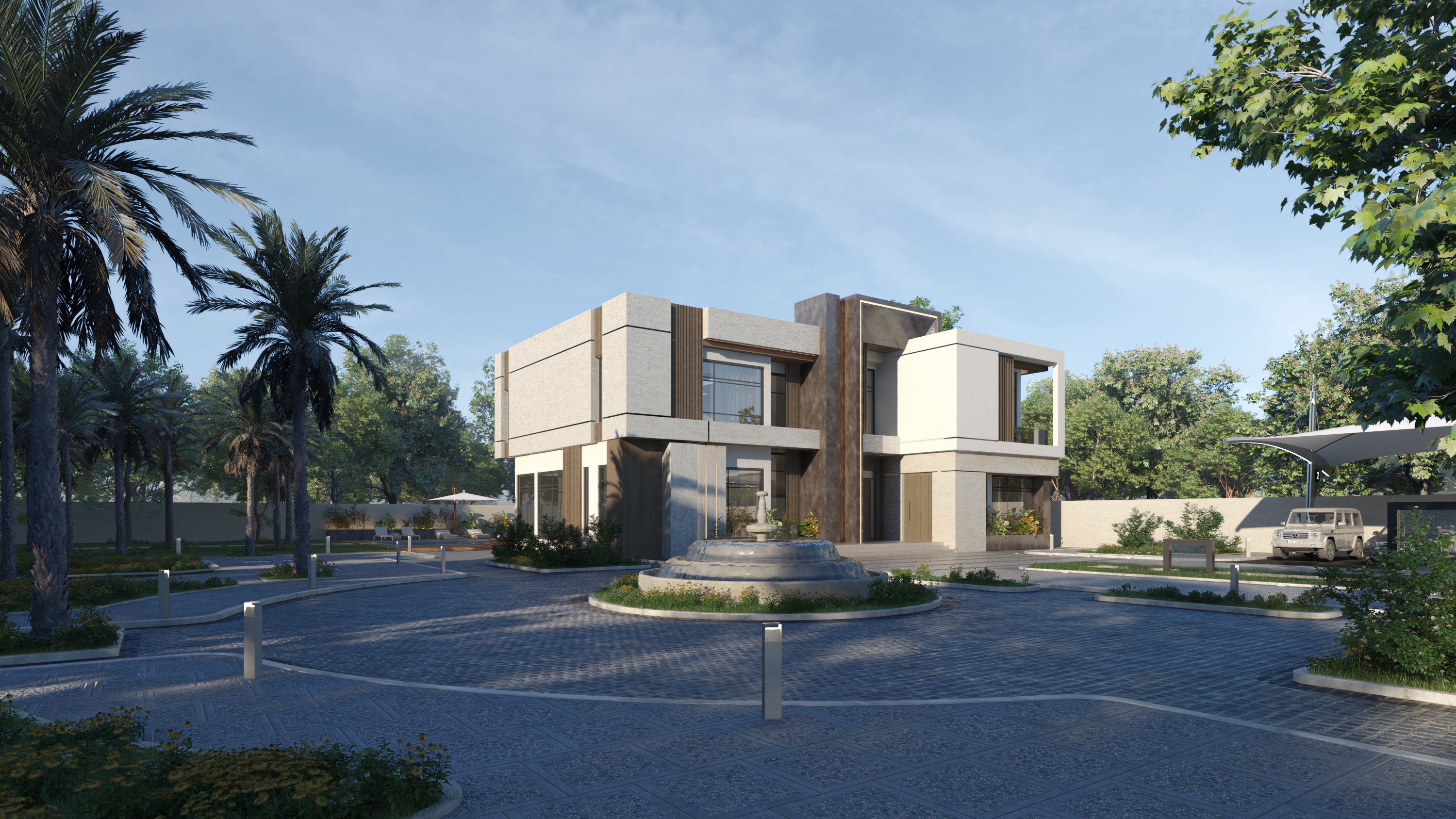 清晰表达别墅丨阿联酋阿布扎比-3