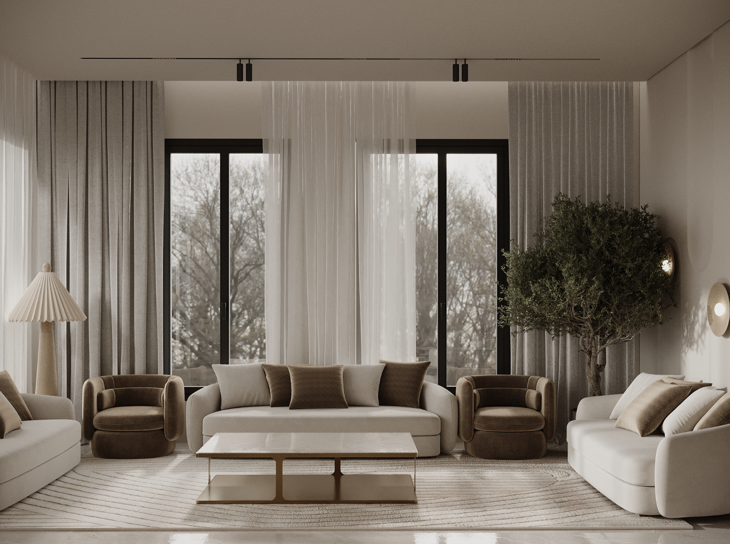 263㎡ 自带高级感 意式轻奢别墅-3