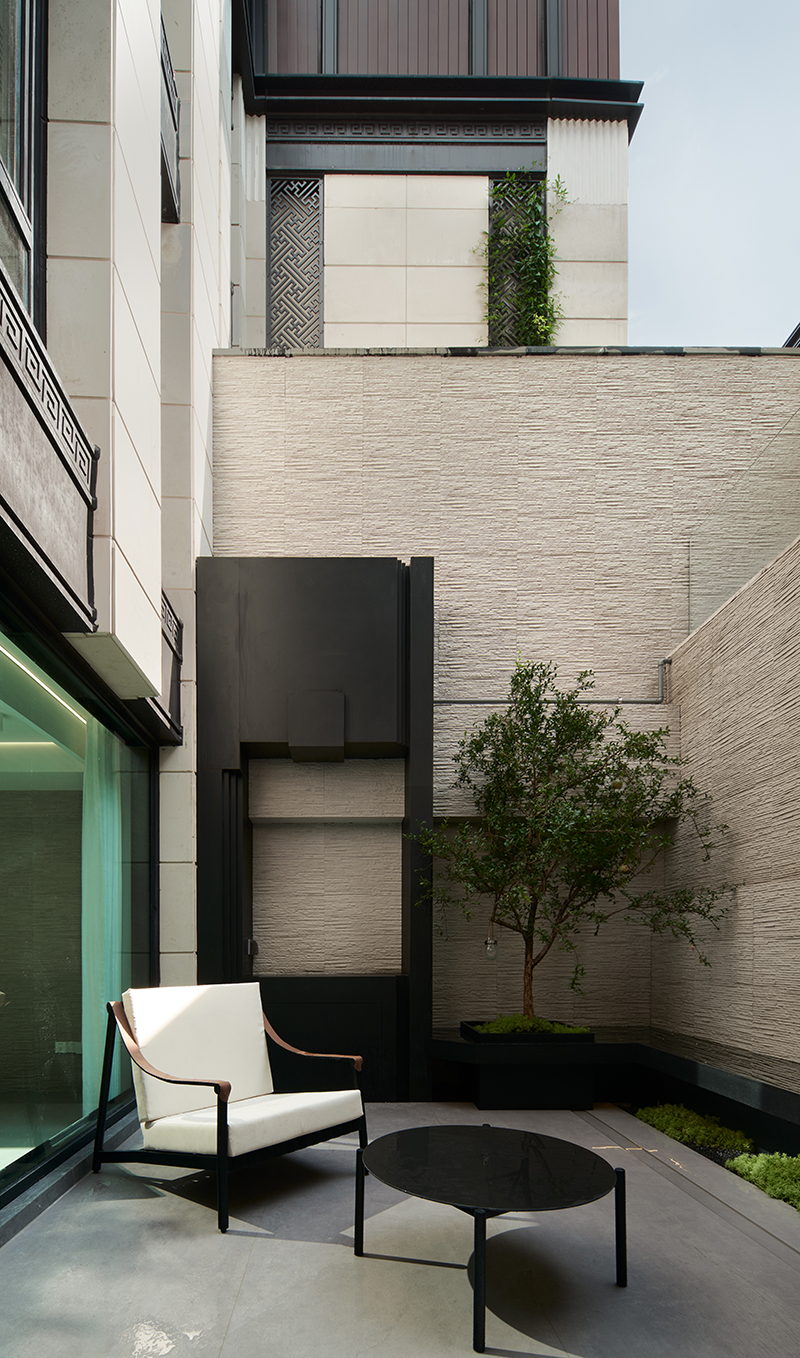 黑白格调现代别墅设计丨中国杭州丨杭州又贰设计-2