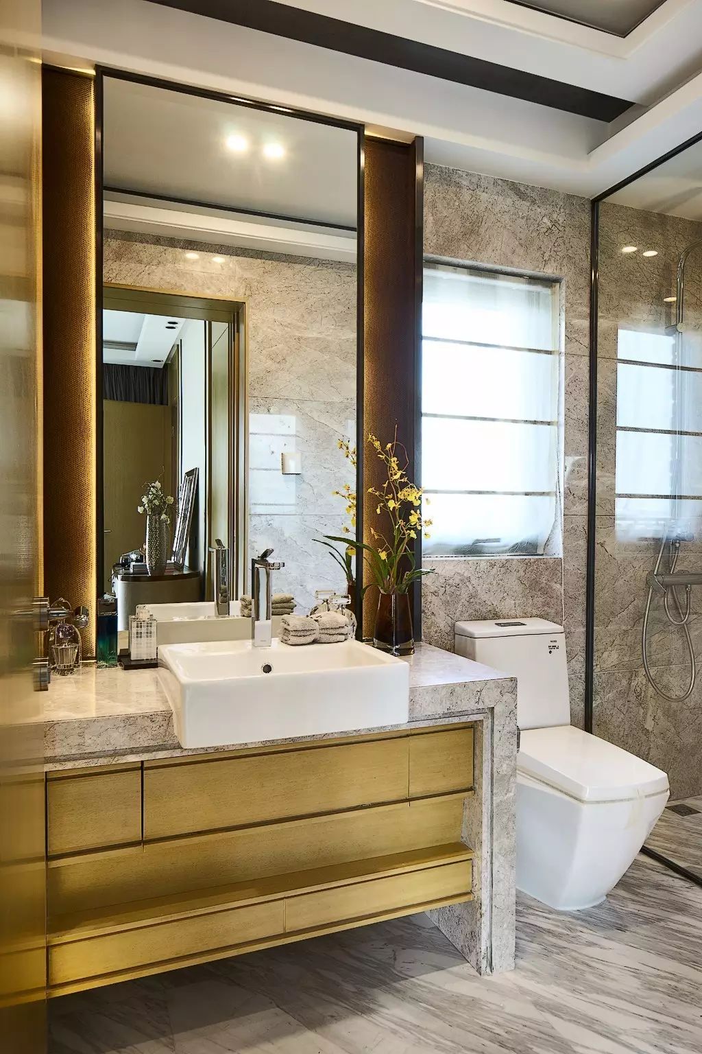 中国金茂 · 青岛金茂墅示范区样板间——【时尚港风，静谧都市】 BOSWELL設計   软装新作-24