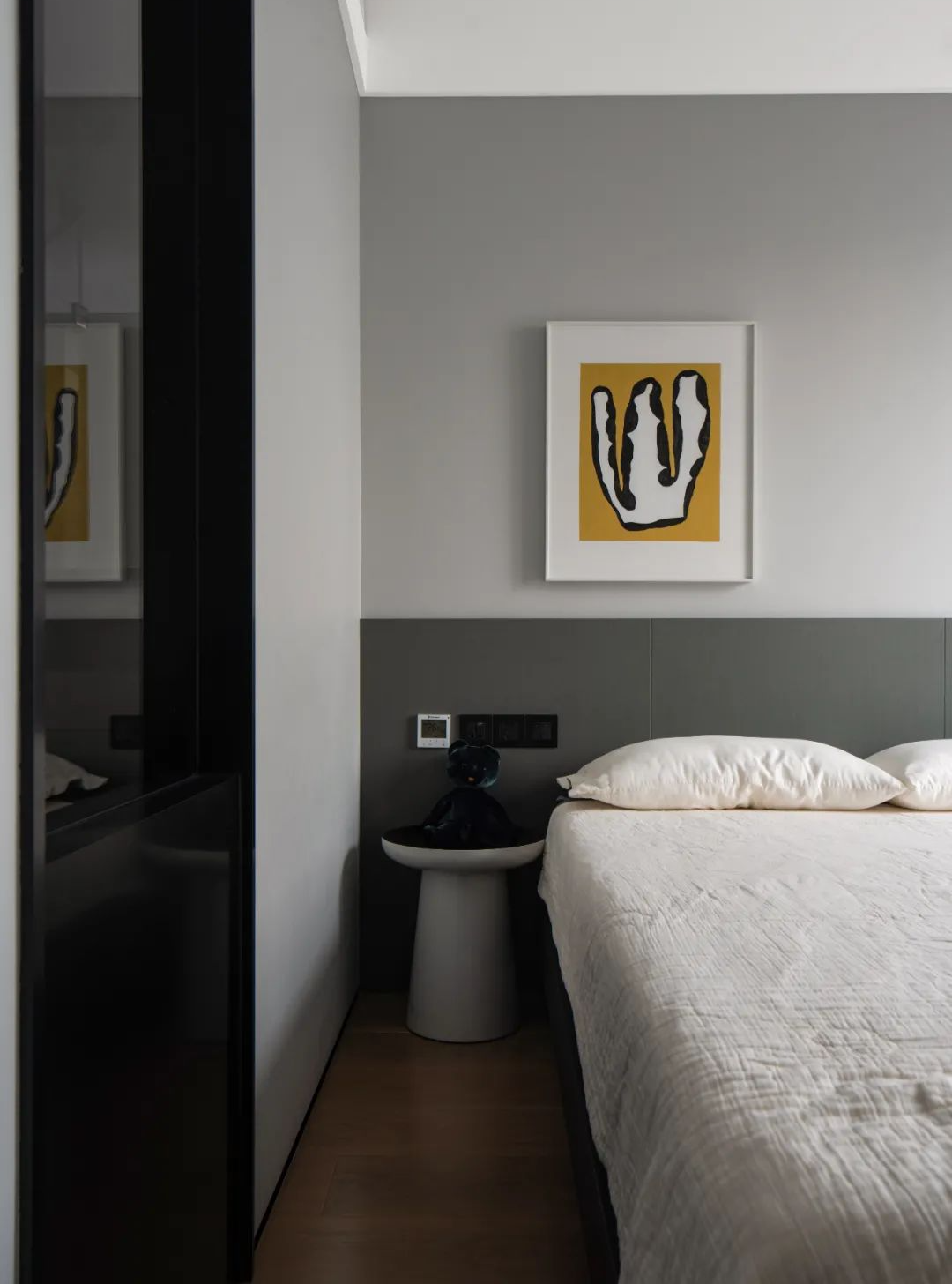 黑白空间碰撞 · 温州私宅·白麓城的理性与诗意丨中国温州丨温州未加软装设计,温州大墨空间设计-65