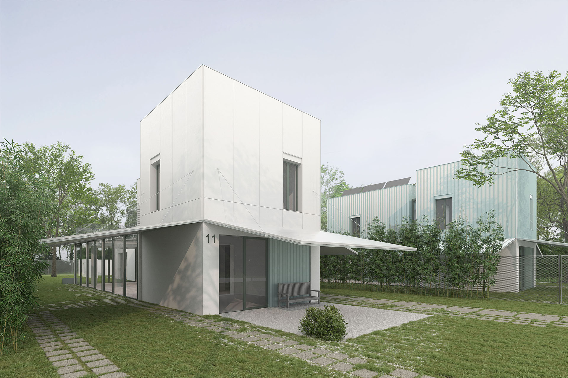 Petrovaradin EKO社区节能住宅设计方案丨AKVS arhitektura-0