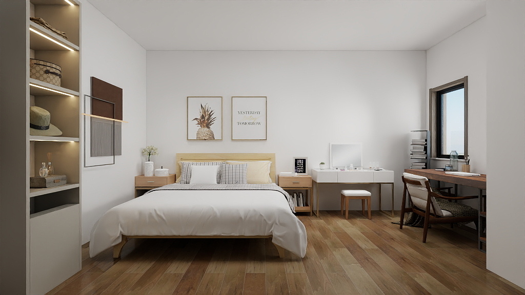 现代风全屋效果图-11