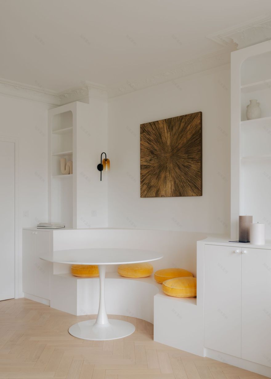 巴黎特内斯区50平米精致公寓设计丨法国巴黎丨Bän Architecture-8