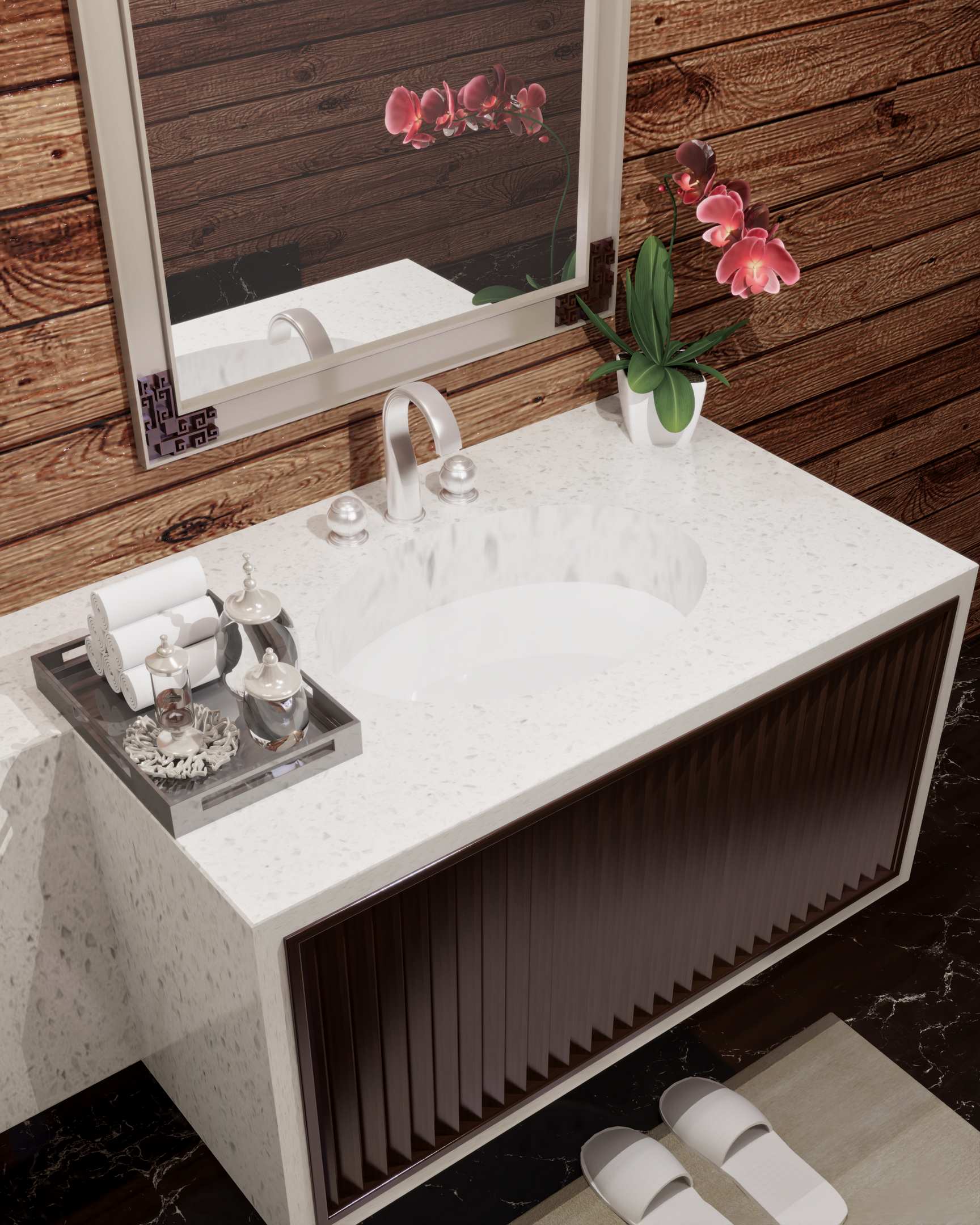 混凝土绿洲 A 形框架小屋设计丨加拿大温哥华丨Rabani Architectural Studio-34