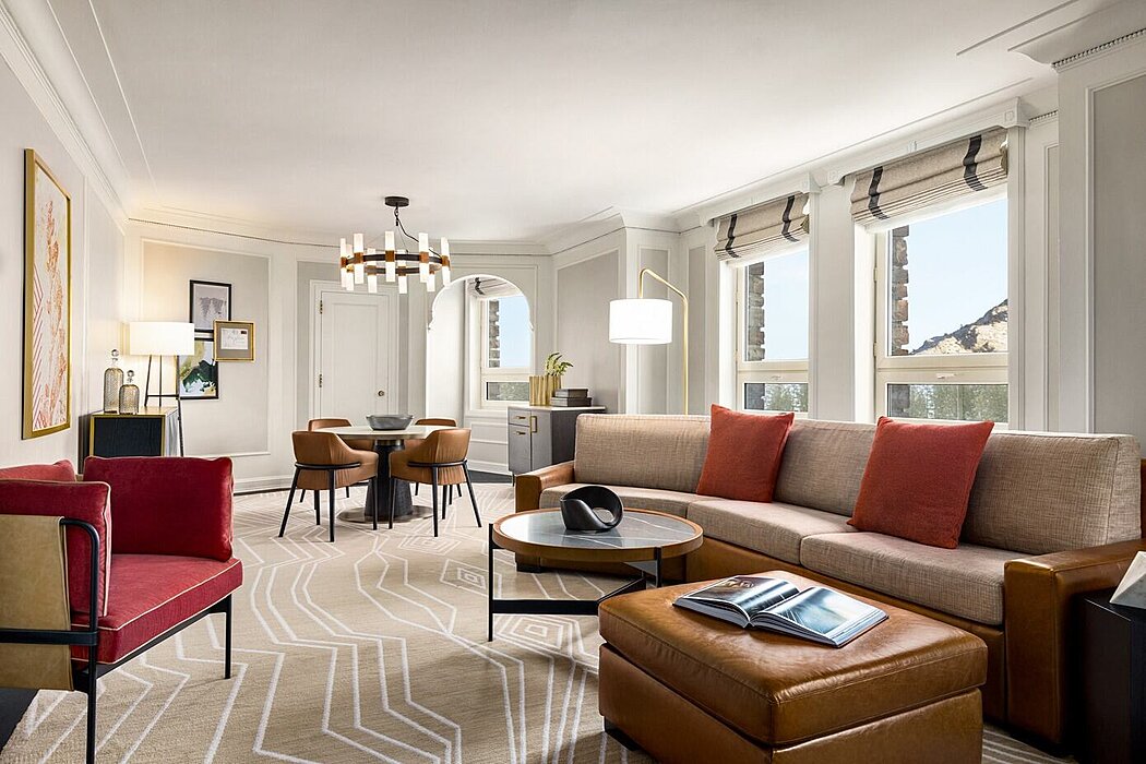 Fairmont Banff Springs 酒店室内设计丨加拿大丨Jeffrey Beers International-1