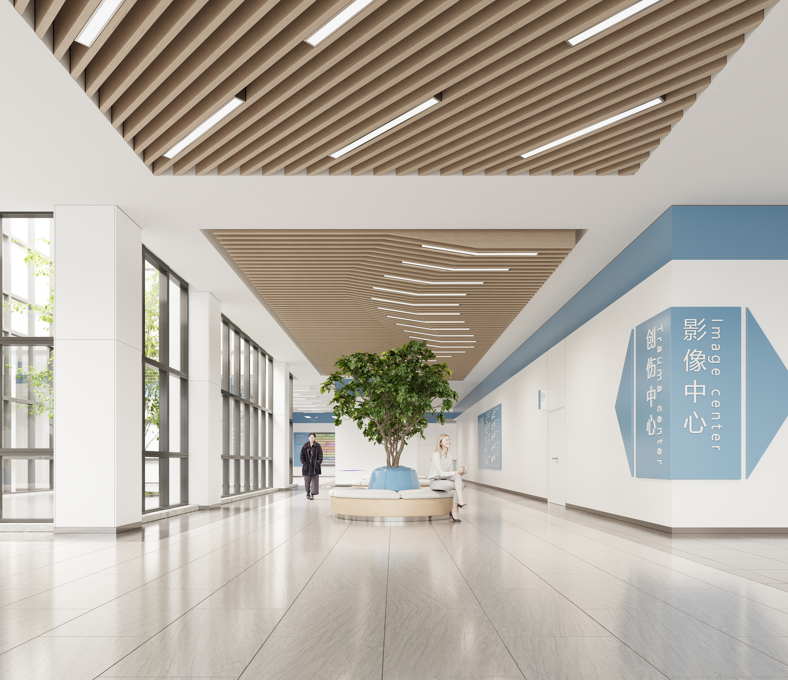 盘龙区人民医院室内设计丨中国昆明丨云南金囊装饰设计工程有限公司-9