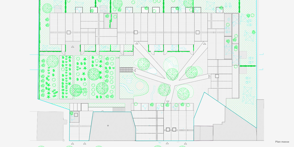 40套社会住房组成的小村庄项目丨法国利摩日丨CoCo architecture,Ingepole等-3
