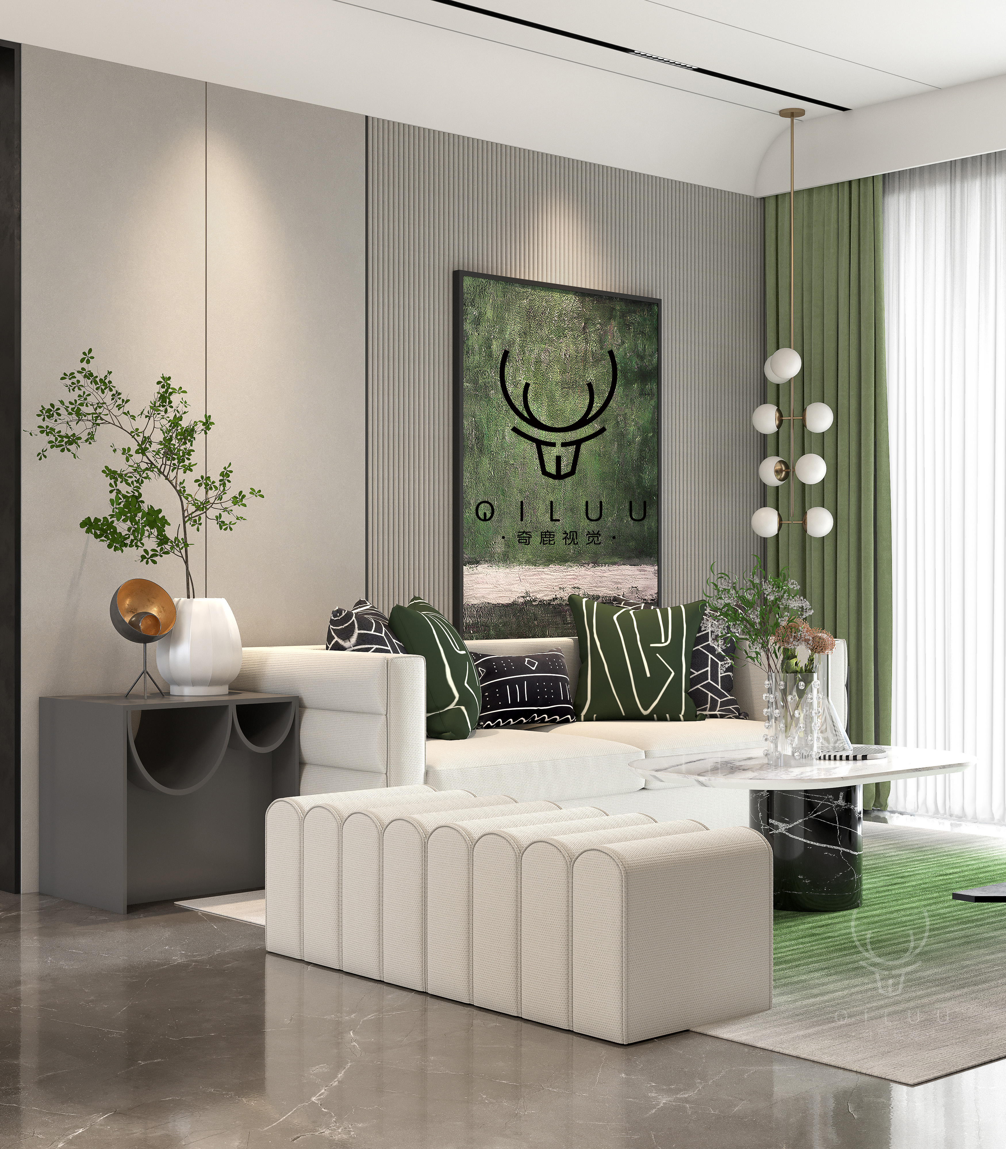 奇鹿视觉2021效果图作品第一季-26