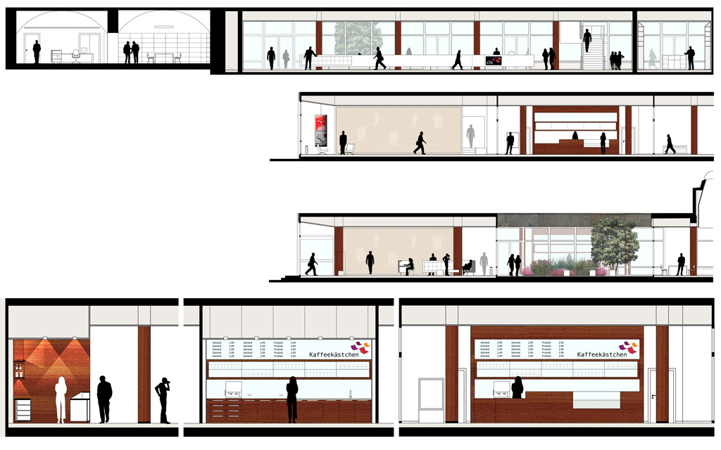 柏林布莱特街城市图书馆门厅翻新丨德国柏林丨Ralf Fleckenstein,Matthias Hanzlik-2