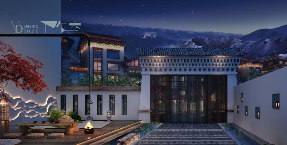 高山之巅的温暖篝火-0