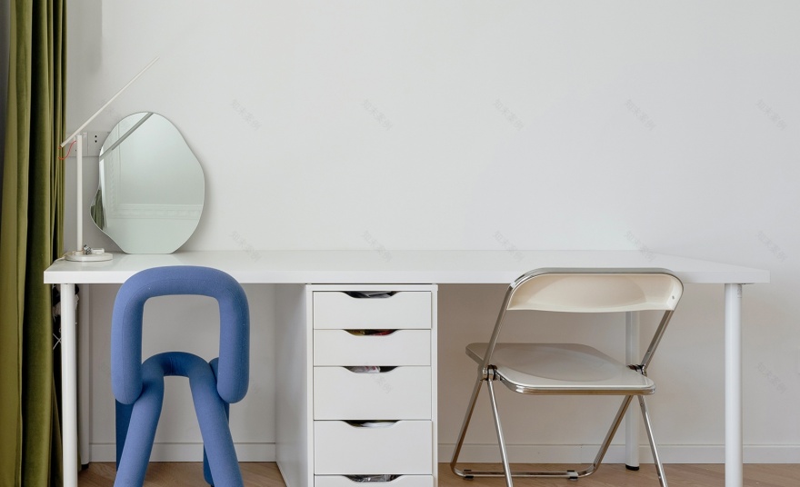 复古现代风老破小改造-35