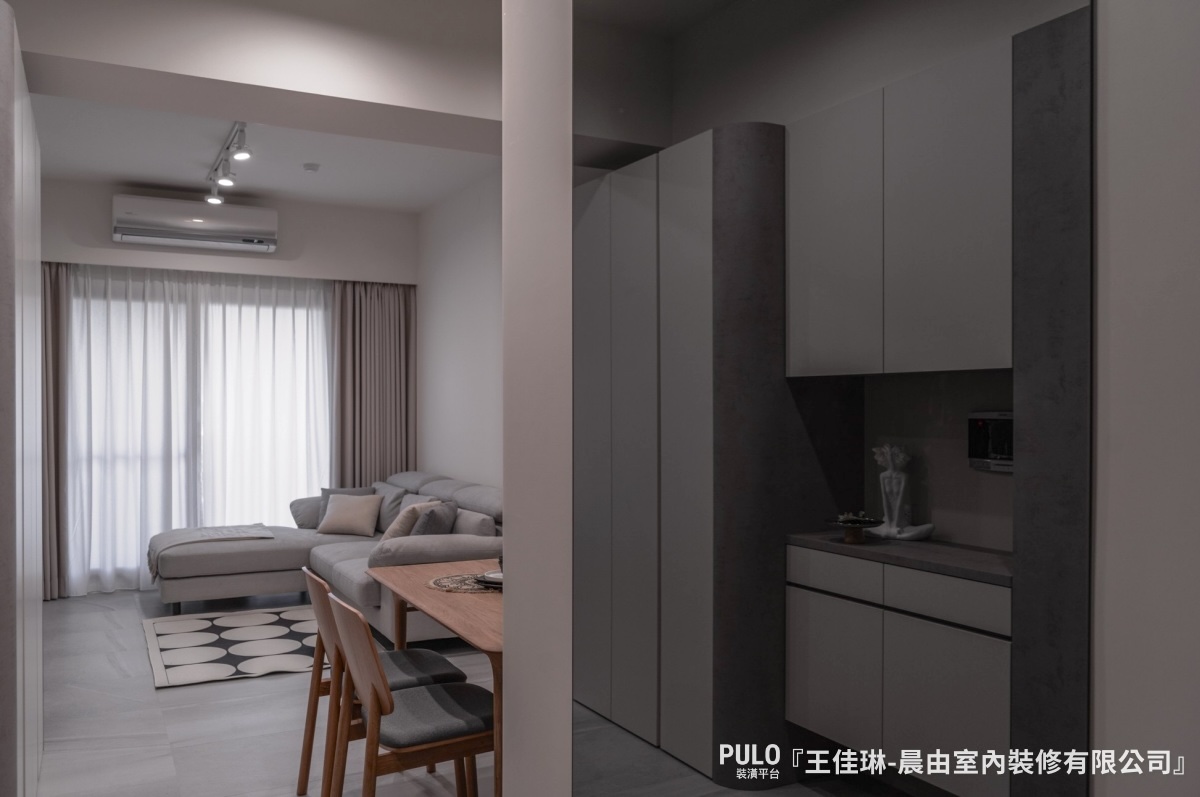 台南20坪全新屋室内设计装潢丨中国台南丨晨由室内装修有限公司（设计师王佳琳）-69