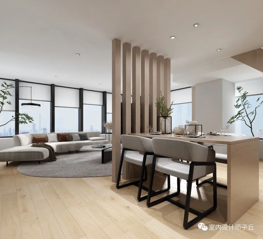 现代日式麓湖公寓丨中国成都丨王兴波-28