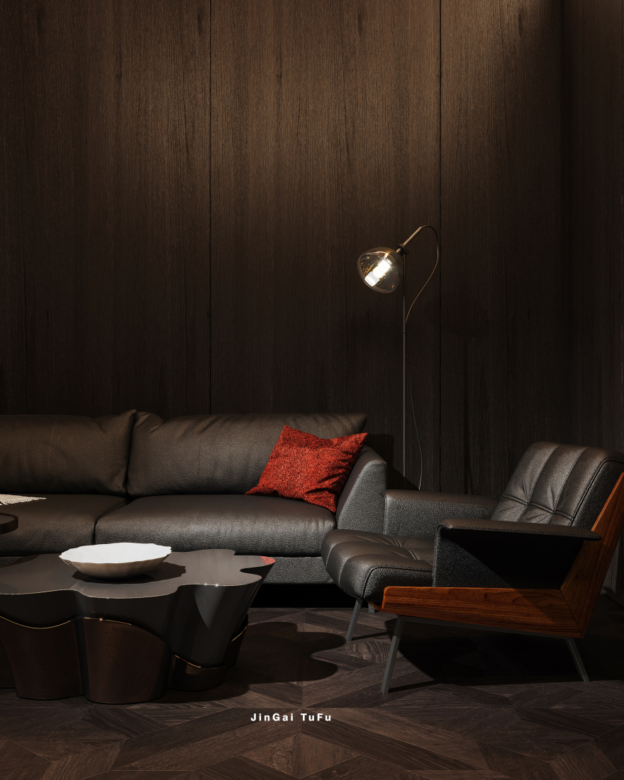 静享低调奢华的西餐厅空间设计丨图夫 x 金该-6