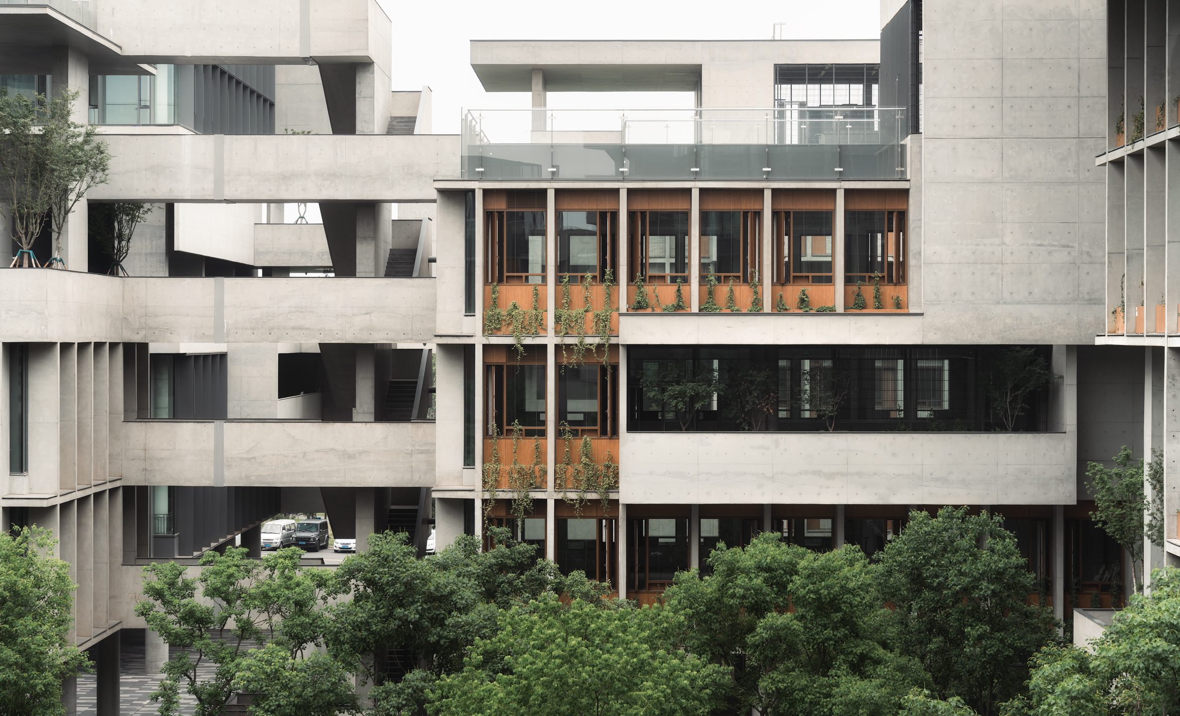 成都麓湖漂浮总部办公楼丨中国成都丨直向建筑-12