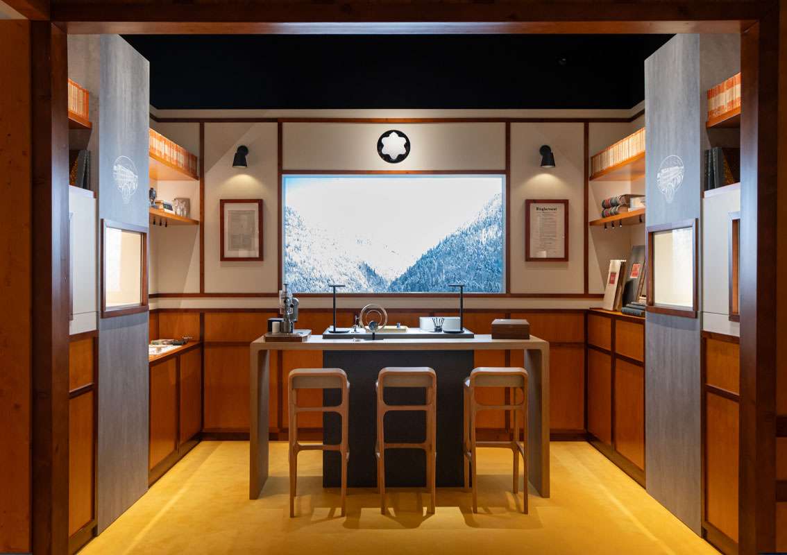 W&W  2025  MB 万宝龙钟表展展位设计丨Jean  Marc Gady工作室-14