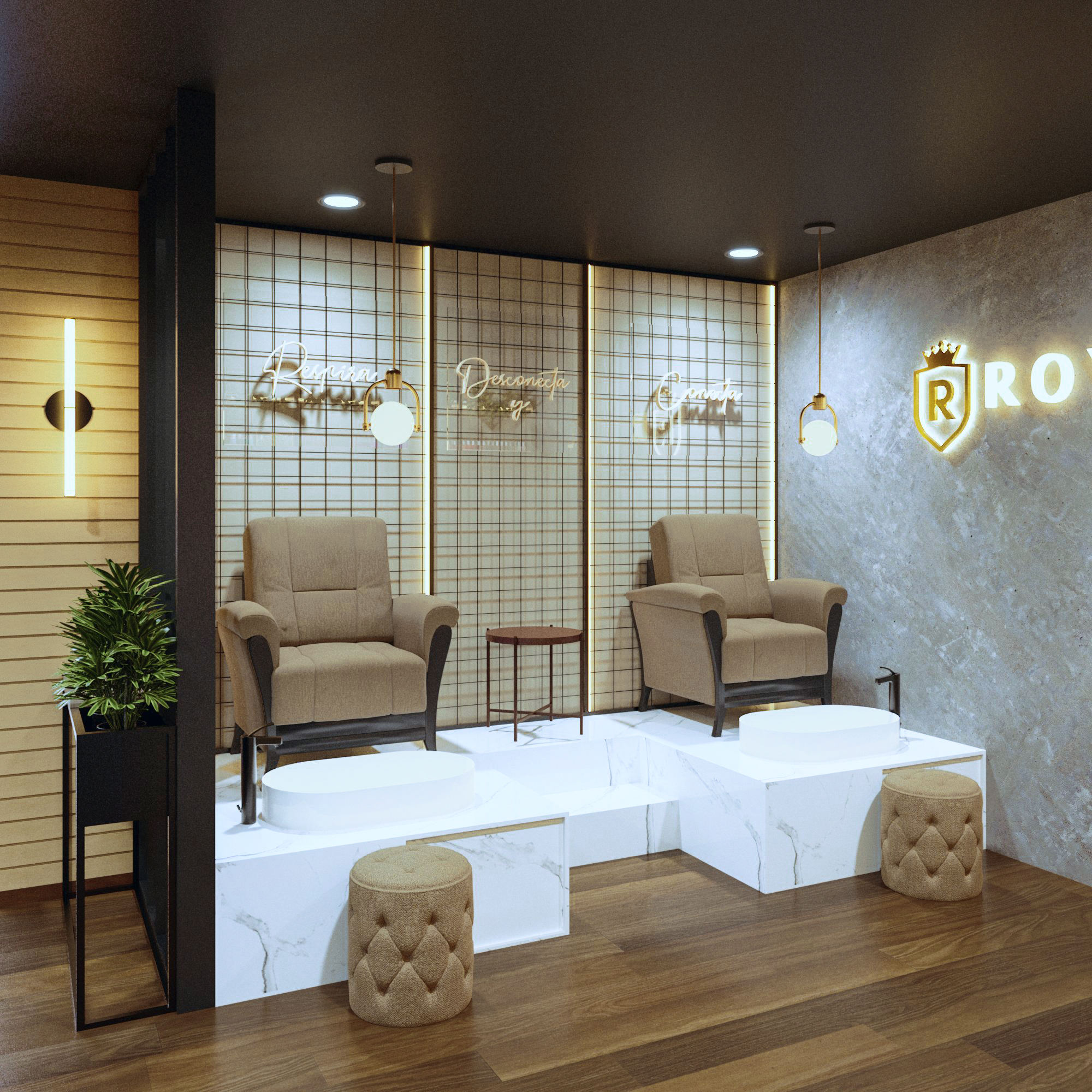 ROYAL BARBERIA STUDIO（皇家理发店工作室）丨Akroarquitectura工作室-9