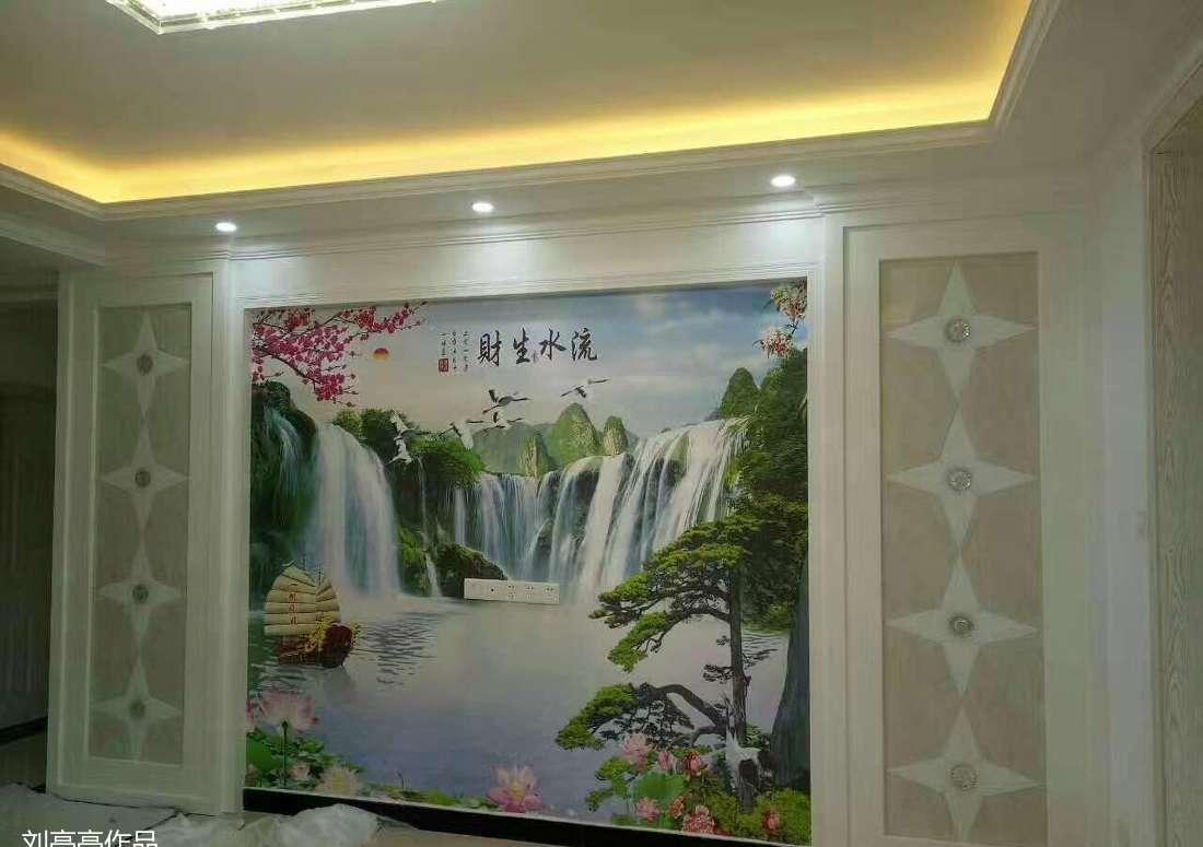 瀑布之恋——简欧风格的清新呈现-0