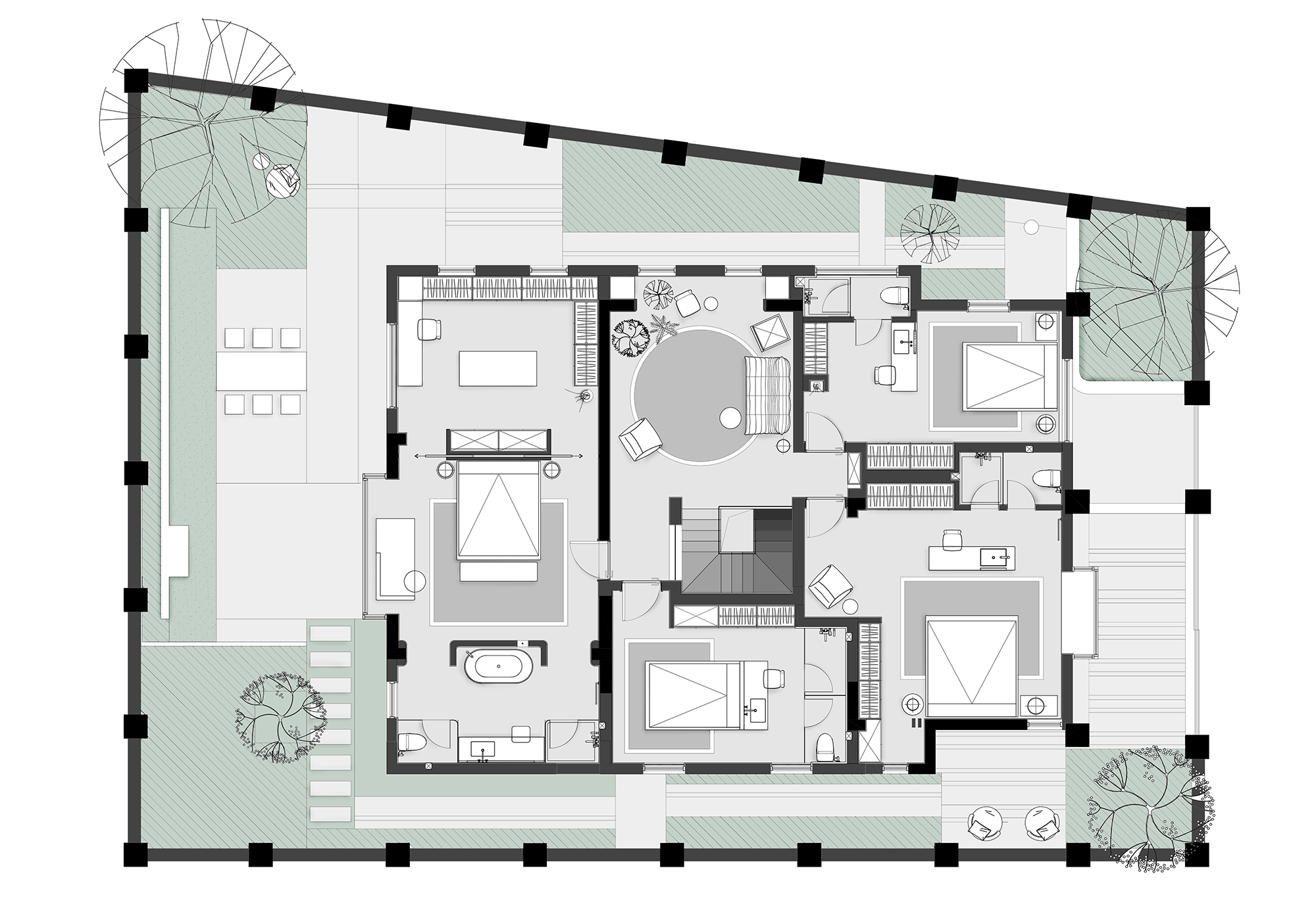 广州 590㎡ 江畔别墅设计丨中国广州丨冉古设计咨询(深圳)有限公司-68