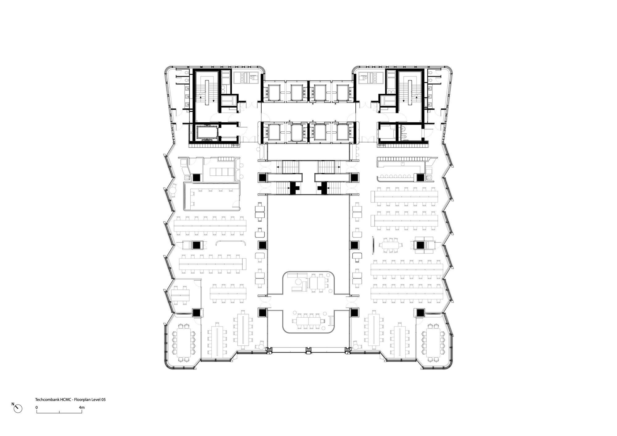 胡志明市科技银行总部丨越南胡志明市丨Foster + Partners-22