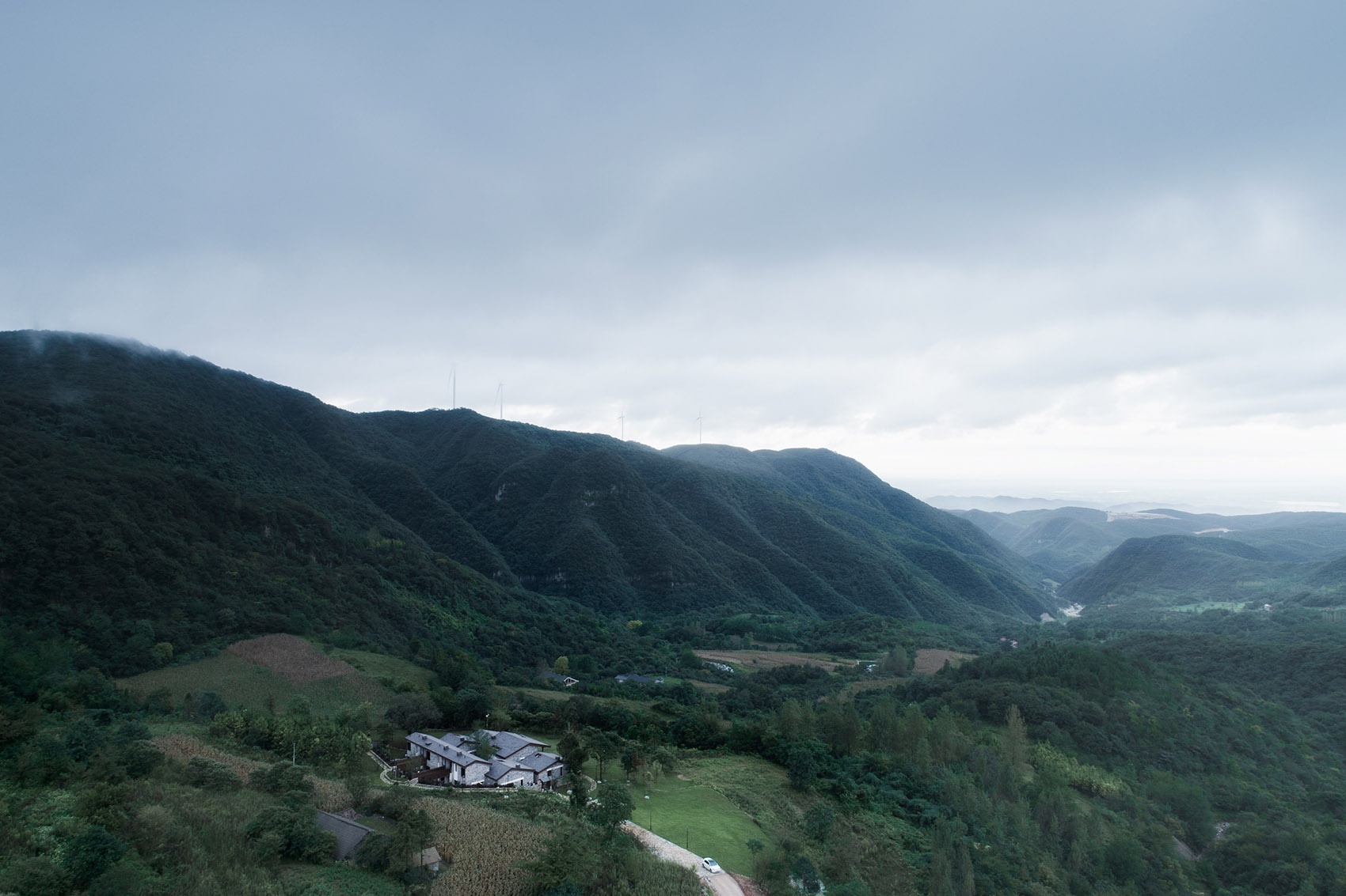 刀田驿山居丨中国湖北丨华中科技大学建筑与城市规划学院见微知筑工作室-1