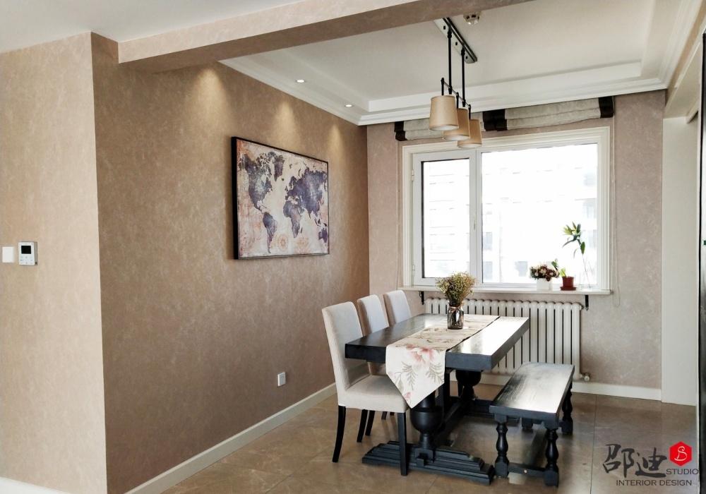 138㎡美式混搭实景展示,旧家具新用打造收纳空间-11