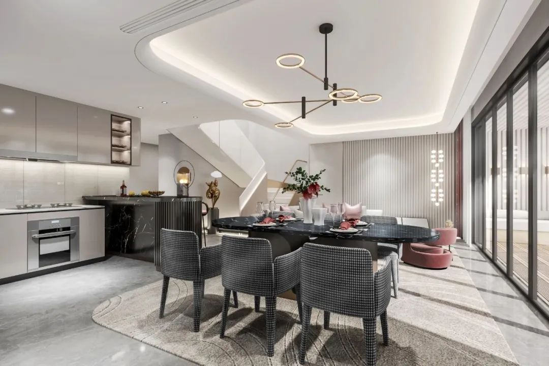 济南新城·玺樾叠拼样板间丨中国德州丨上海飞视设计,邸设空间设计（上海）有限公司,新时光照明设计-77