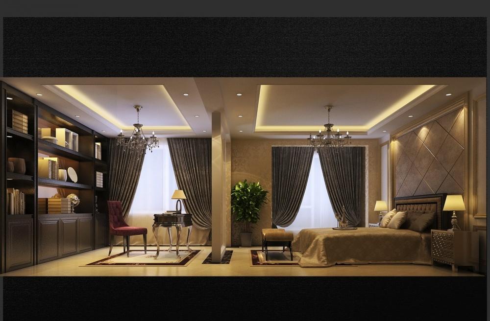 名流公馆舒适宜居空间设计-14