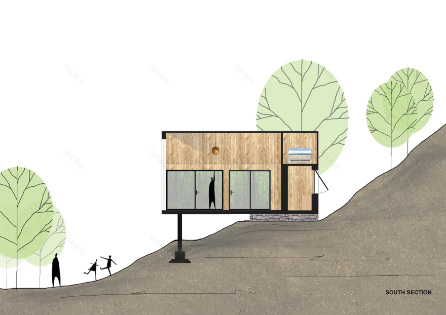 越南北部山区轻质森林小屋-57