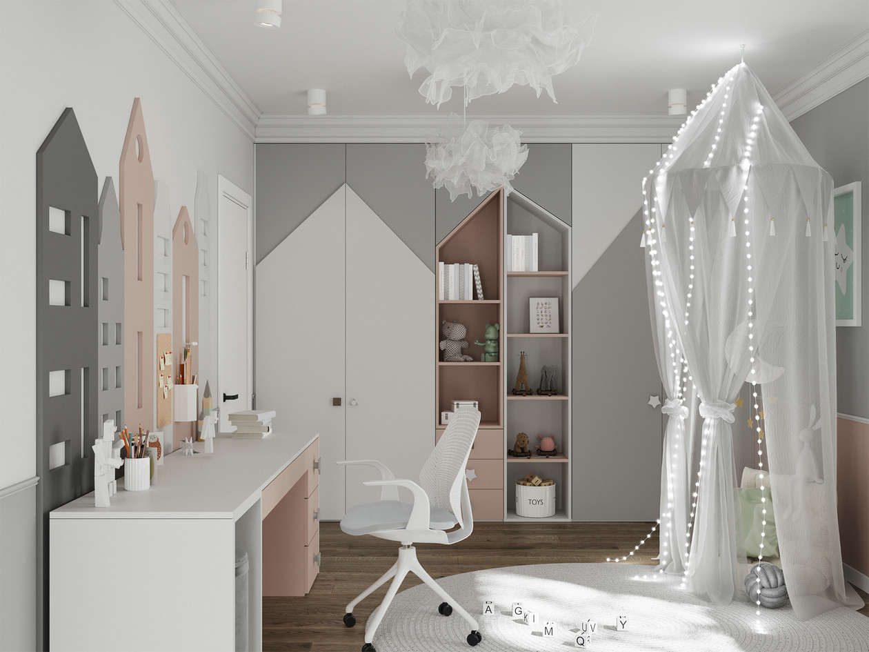 高级黑色系公寓设计-25