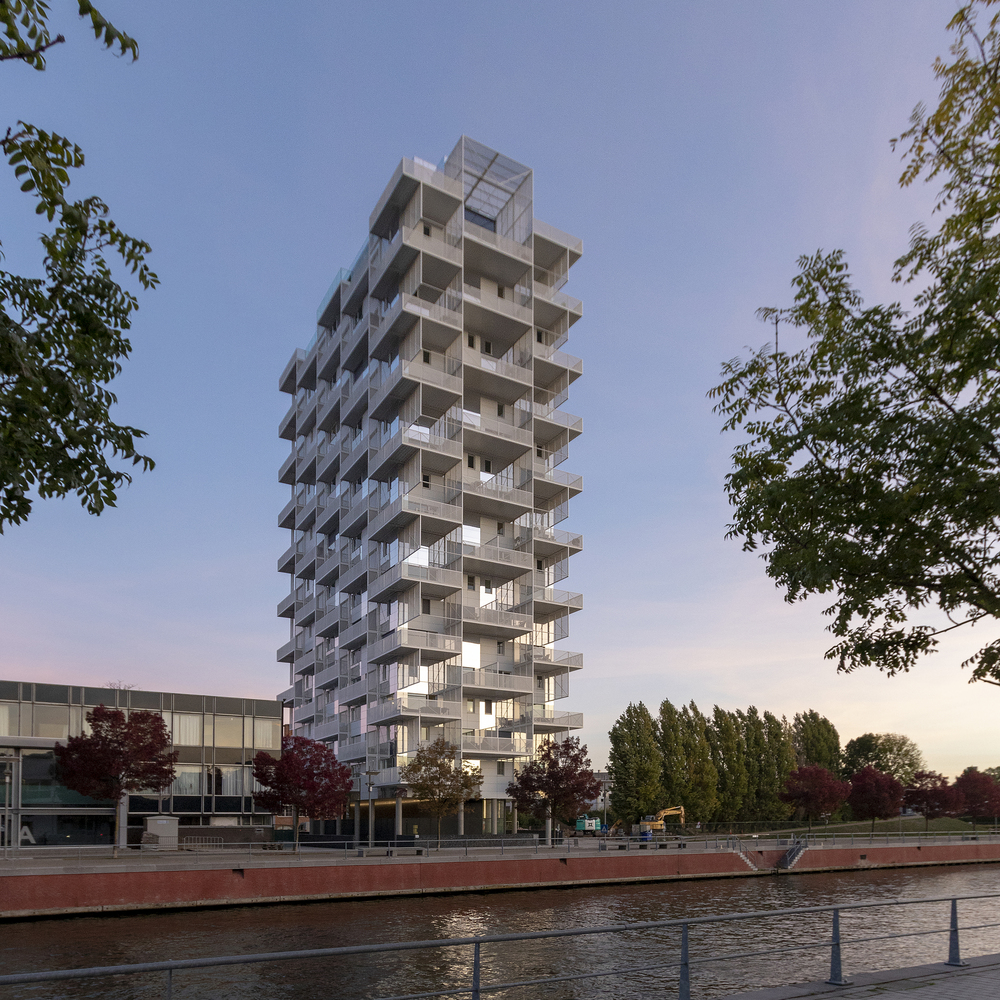 比利时 KTower 垂直城市公寓丨Philippe Samyn and Partners-34