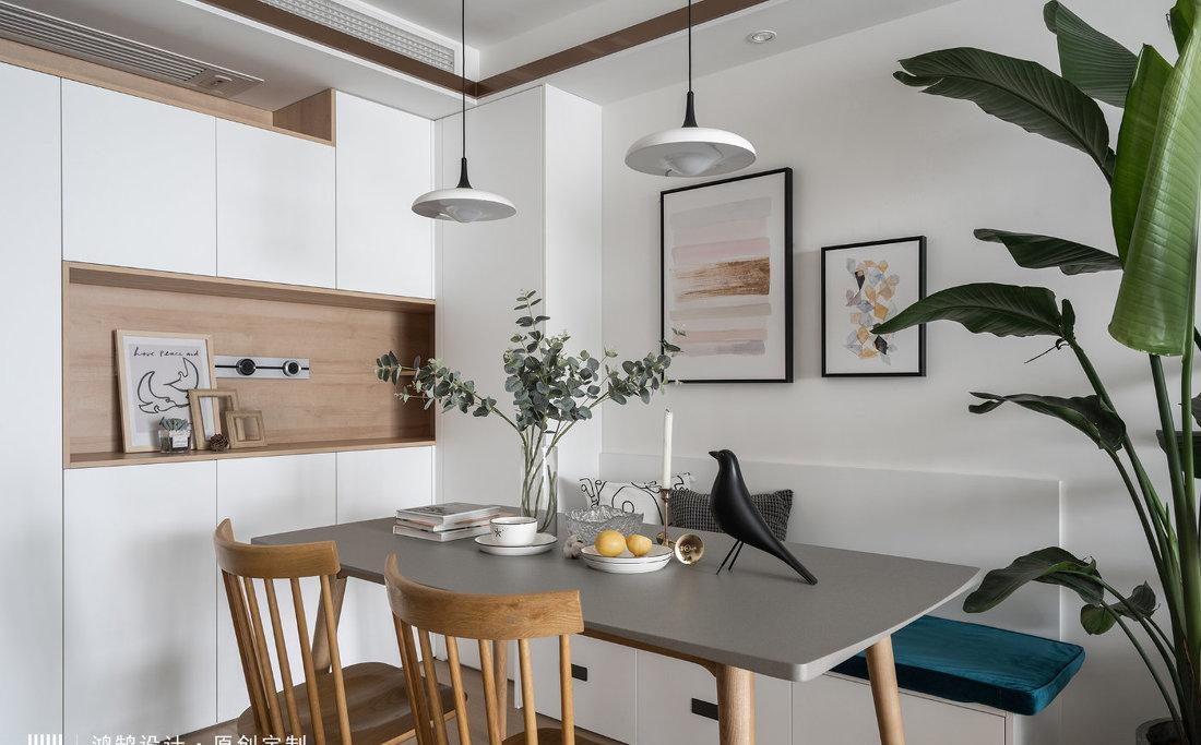 纯净蓝白小北欧,现代简约风典范-13