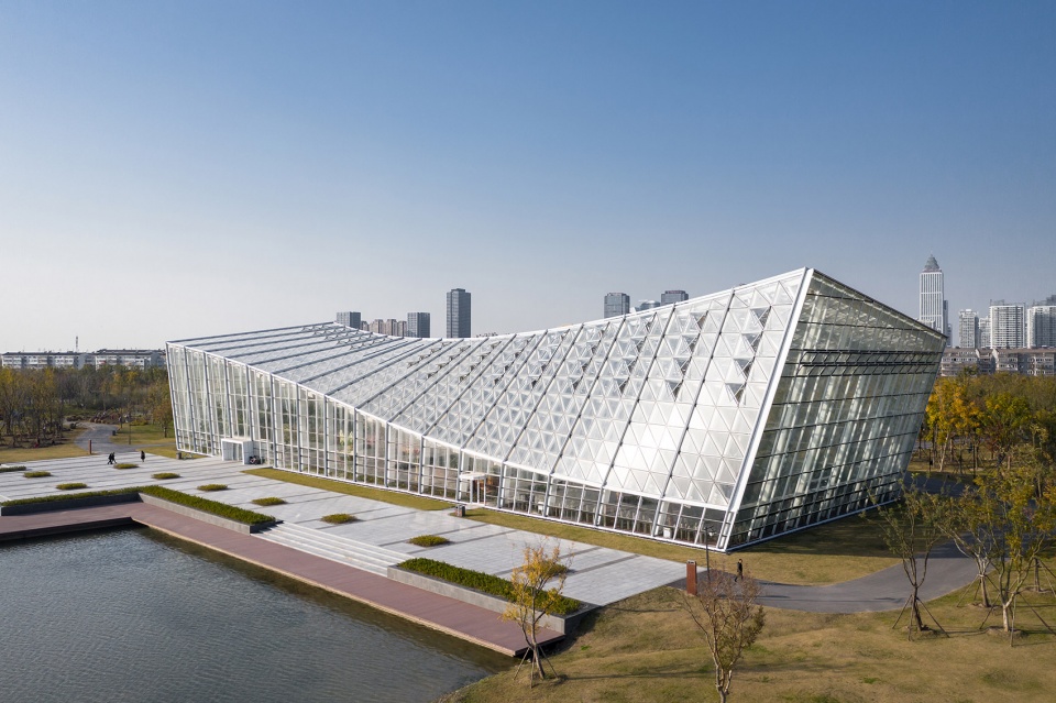 南通植物园温室 | 轻舟造型，四季花卉展示-20