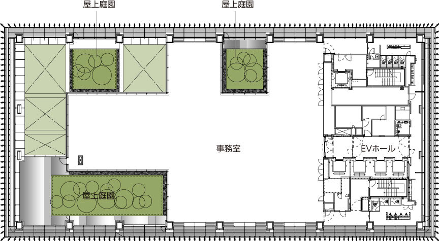 东京 Museum Tower 京桥 / 艺术与自然交融的超高层建筑-65