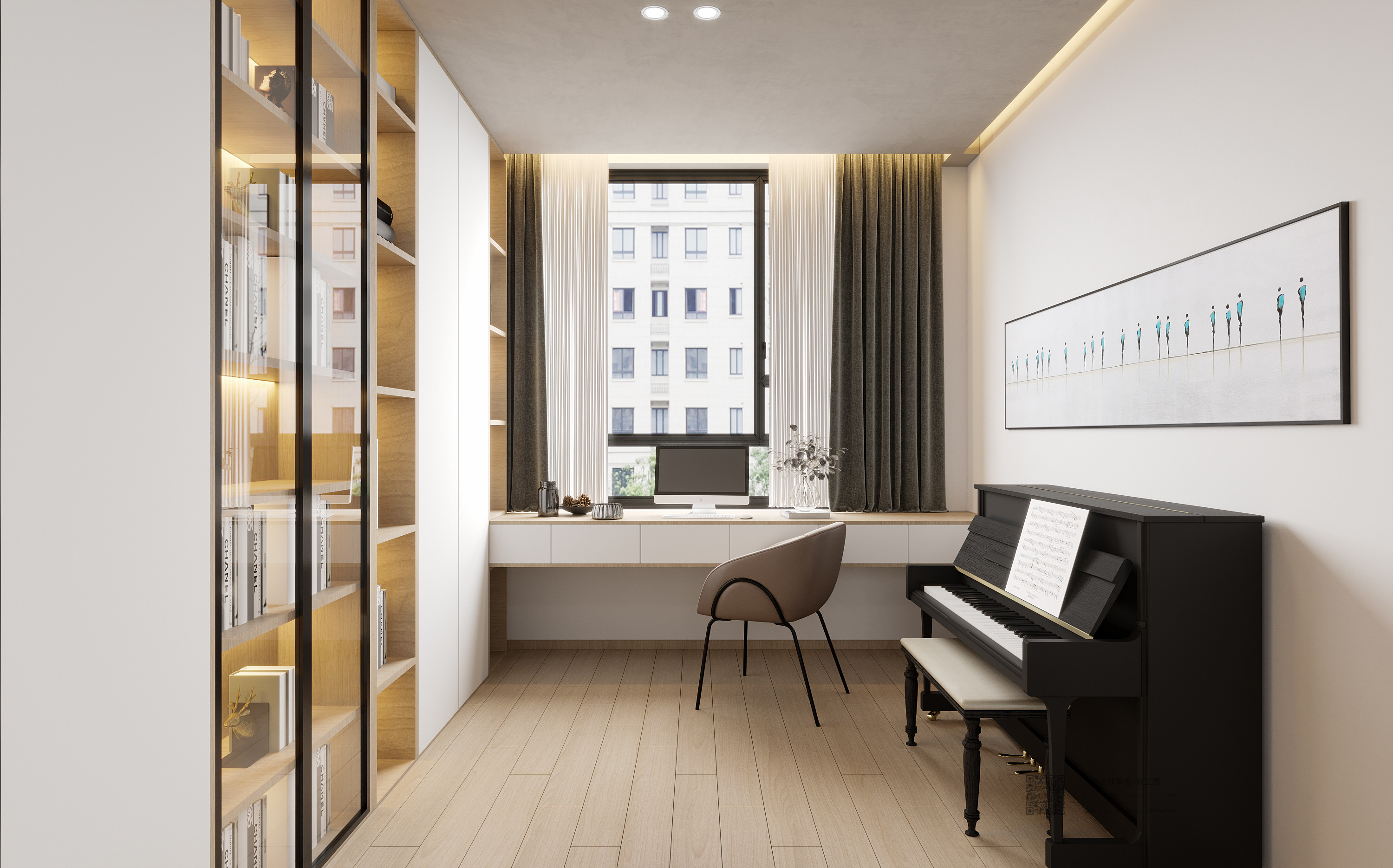 日式小清新家居设计丨原创作品-1