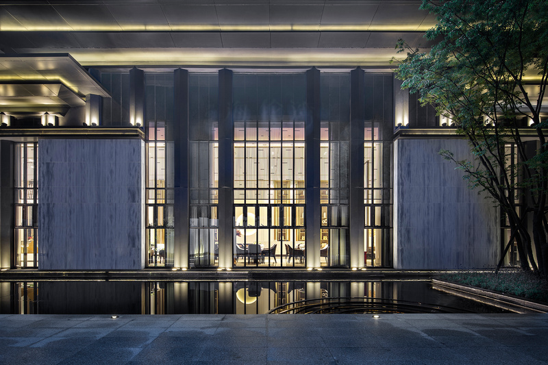 江苏宜兴海伦湾销售中心—现代东方美学之韵-38