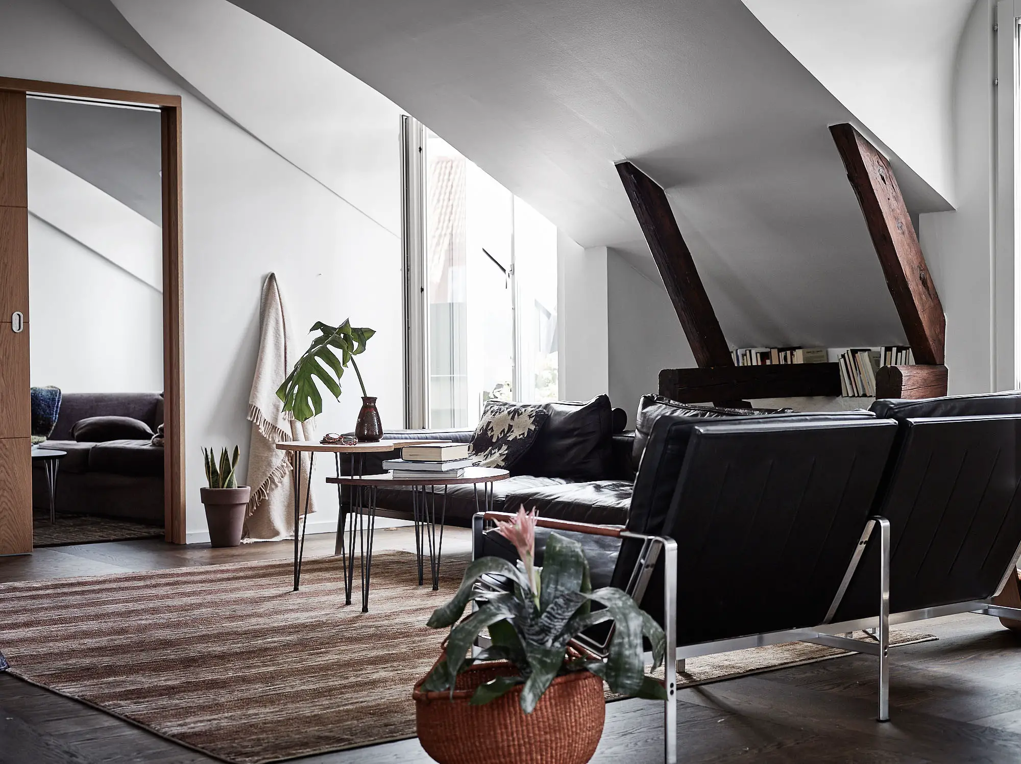 "斯德哥尔摩特色 loft，超大空间里的宁静天堂"-13