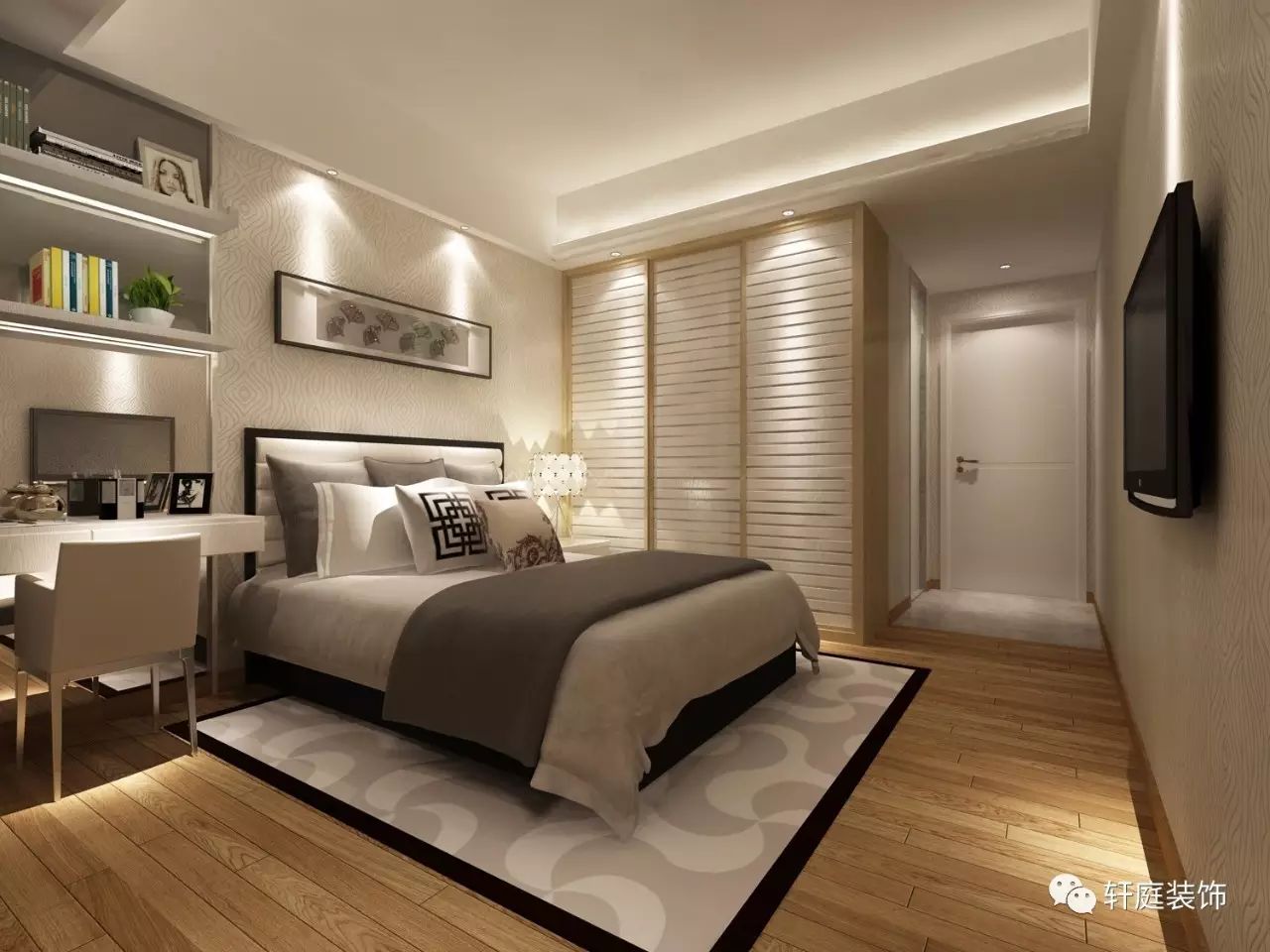 轩庭装饰经典案例盘点,揭秘室内设计亮点-55