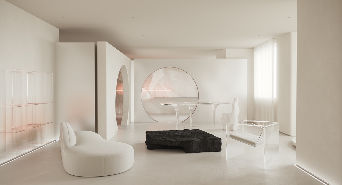 给星星的家 · 打造宇宙星河般的室内住宅-13