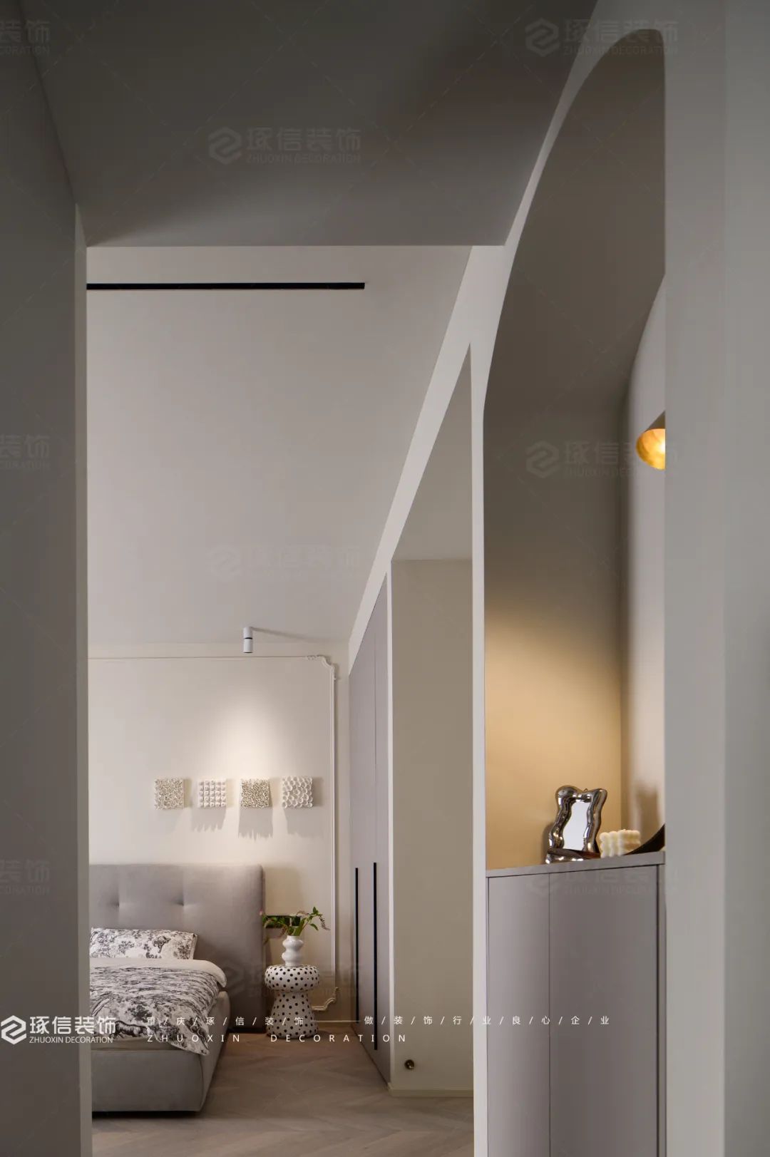 湖山壹号法式混搭别墅设计丨中国重庆丨琢信装饰-37