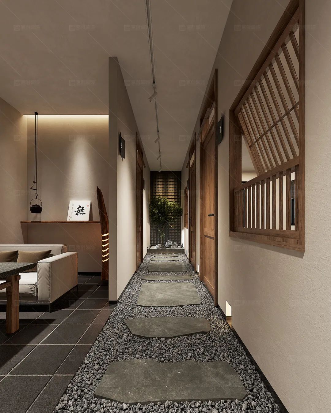 宜宾 · 东方禅意茶餐厅设计,穿越千年的中式美丨中国宜宾丨深圳京创装饰集团-34