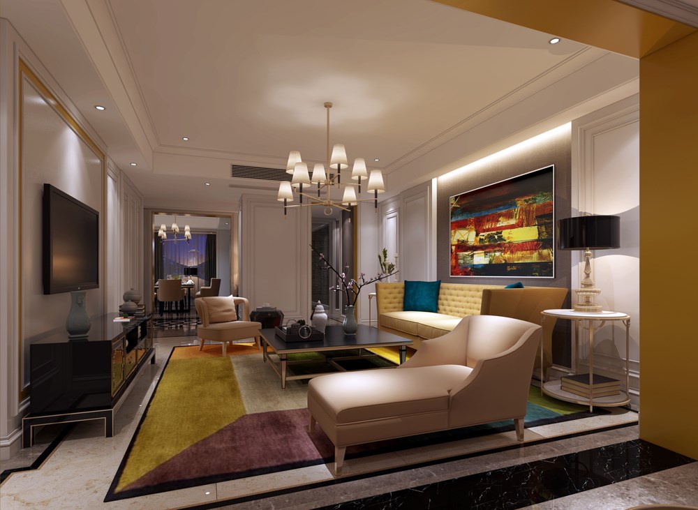 乐清翡翠湾现代美式-7