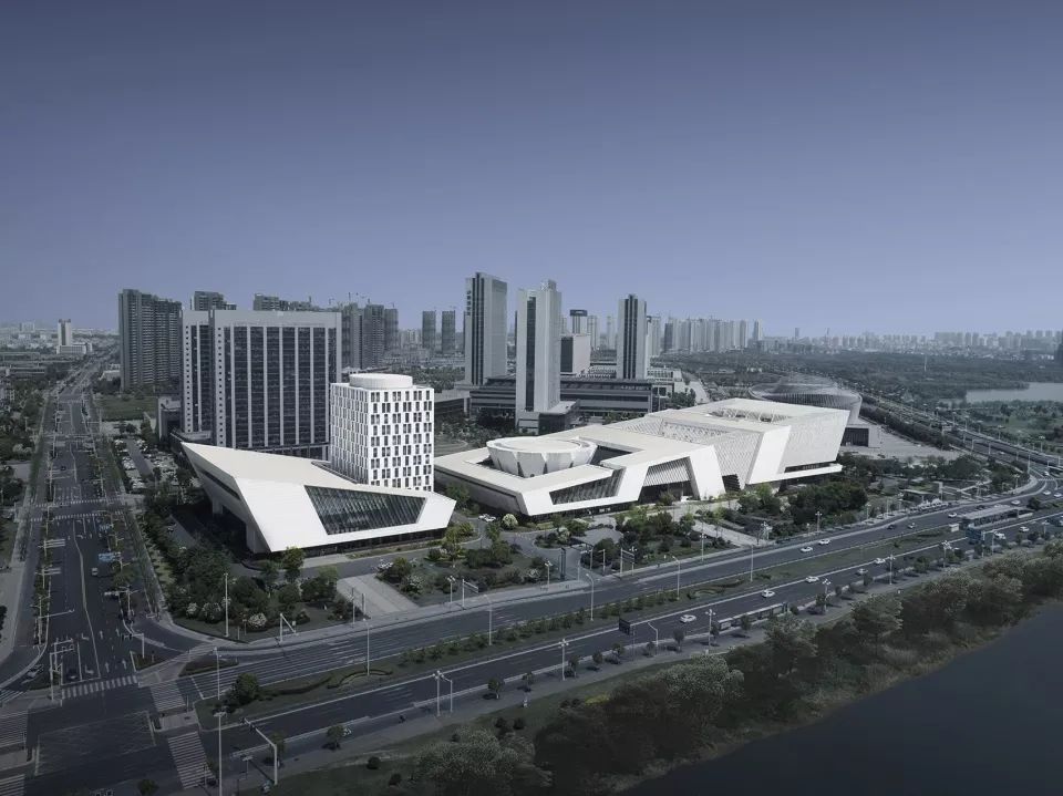 淮安市城市博物馆,图书馆,文化馆,美术馆丨同济大学建筑设计研究院(集团)有限公司-4