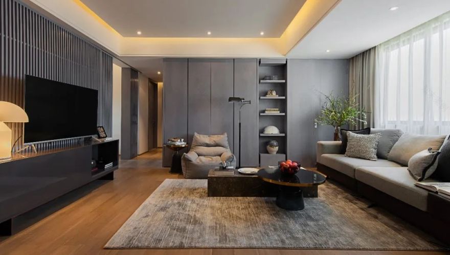 小灰 | 南宁 116㎡简约家居设计-14