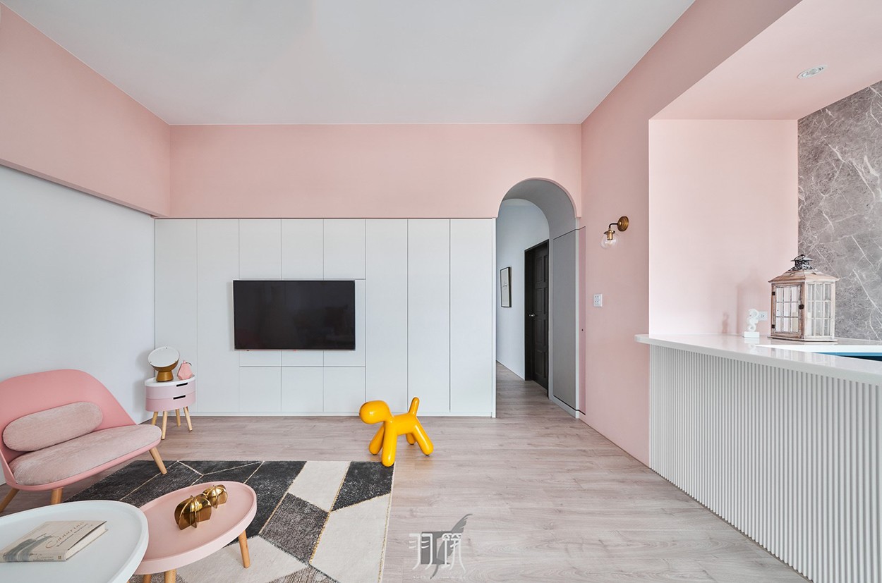 羽筑空间设计 · 粉红泡泡海洋主题婚礼-8