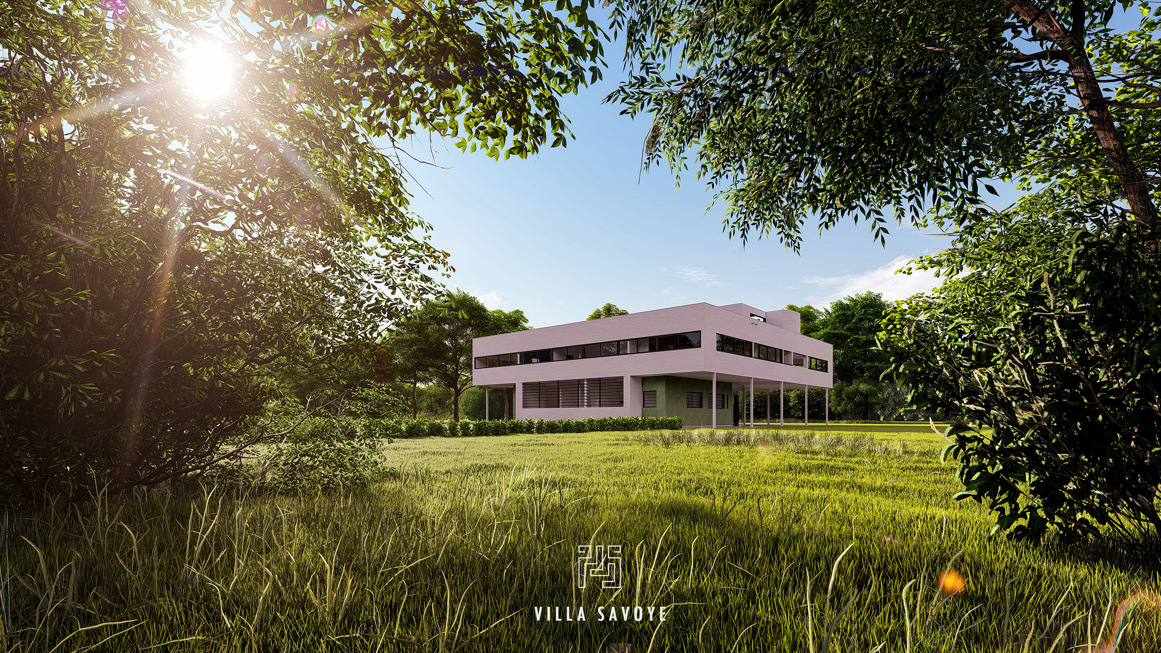 萨伏伊别墅（Villa Savoye）-8