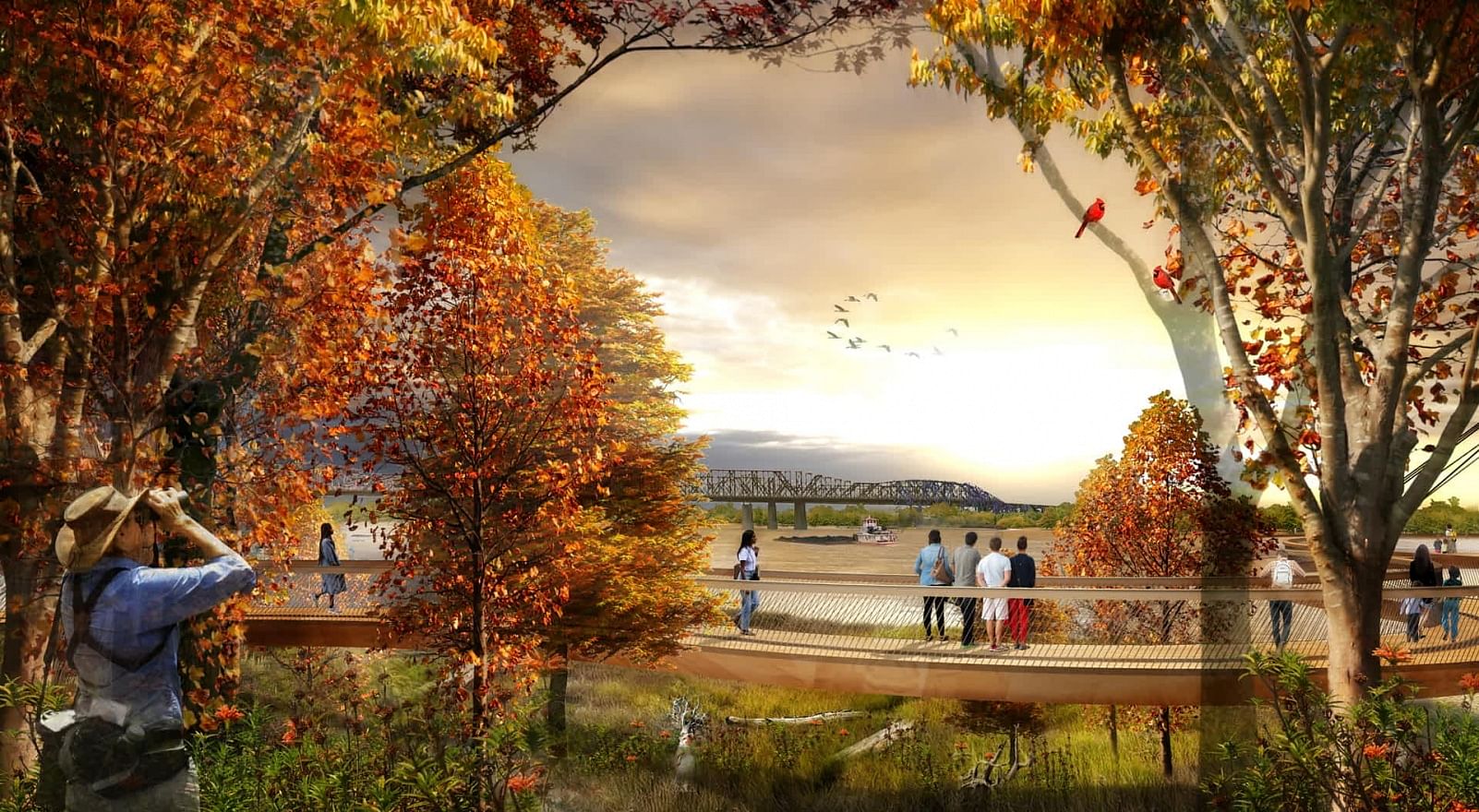 孟菲斯河滨公园（汤姆·李公园）丨美国孟菲斯丨Studio Gang,SCAPE-18