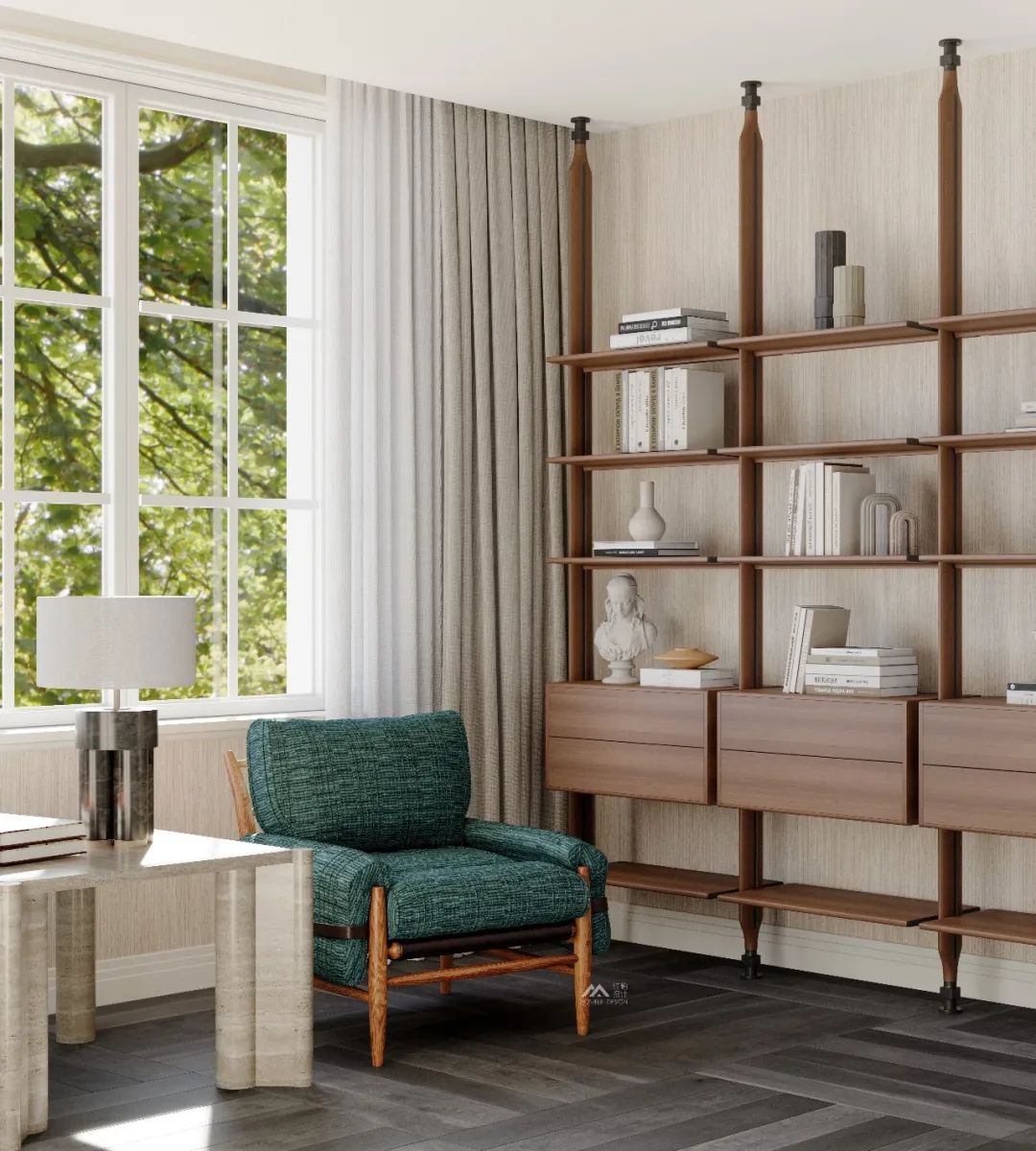 折衷主义视角下的1800㎡别墅空间丨中国深圳丨HOMBLE红柏设计-49